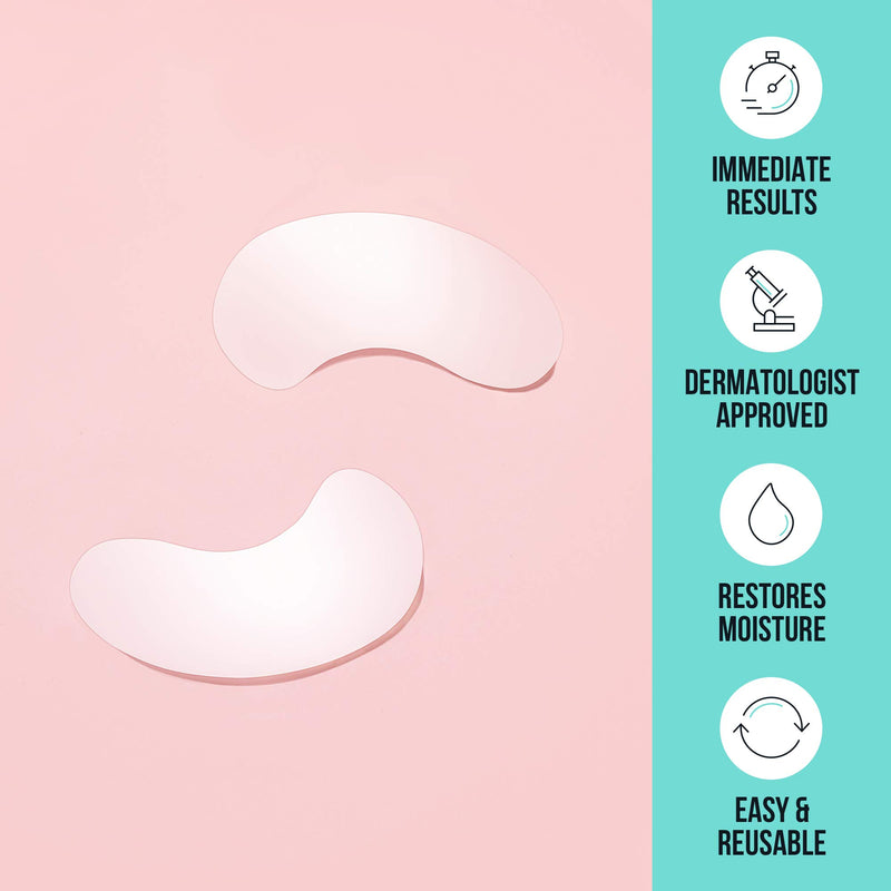 SiO Beauty Eye & Smile Lift | Eye & Smile Anti-Wrinkle Patches 2 Week Supply | Overnight Smoothing Silicone Patches for Wrinkles and Fine Lines Beige - BeesActive Australia