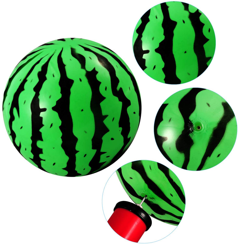 [AUSTRALIA] - 16 Pieces Watermelon Inflatable Ball Water Bouncing Beach Ball Pool Party Ball for Summer Beach Party Supplies, 6 Inch 