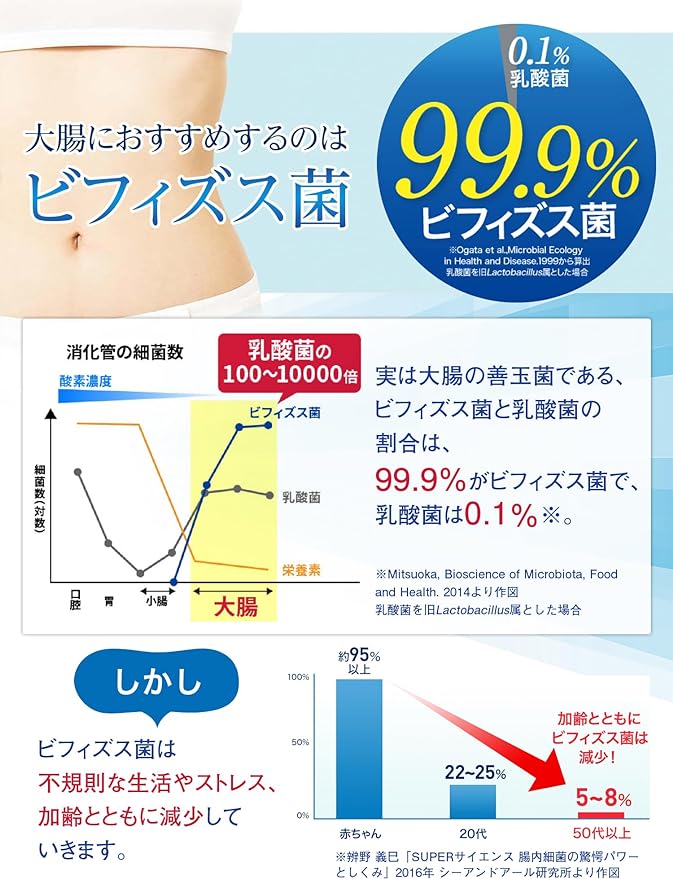 [Morinaga Direct Sales] Bifidobacterium/Lactic Acid Bacteria Manufacturer No. 1 Share Morinaga Bifidus Large Intestine Basic 1 bag (approximately 30 days) Supplement with calendar Functionally labeled - BeesActive Australia