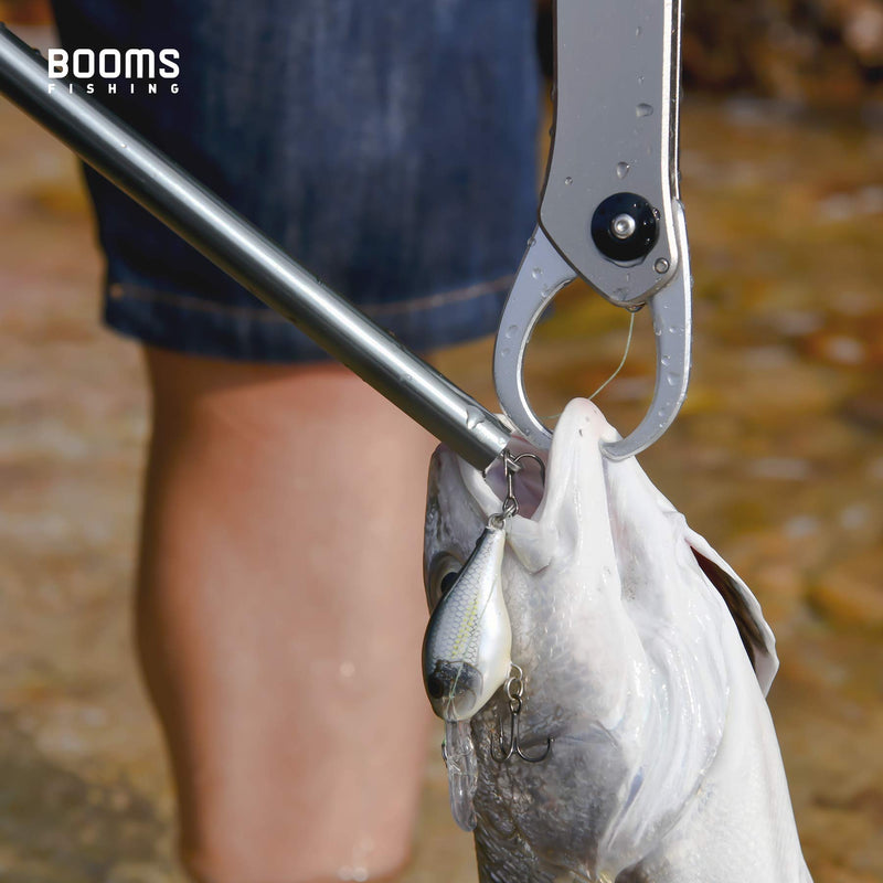 Booms Fishing R2 Hook Remover Squeeze-Out Fish Hook Tools 3 Colors Available 10inches Black - BeesActive Australia