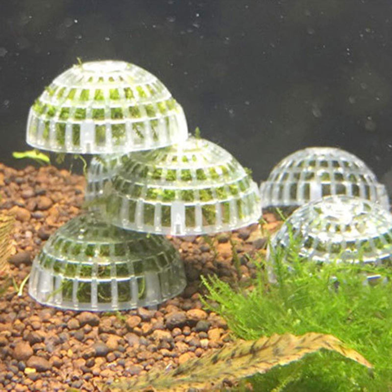 FAMKIT Aquarium Moss Ball Filter Fish Tank Landscaping Plants Holder Floating Moss Ball Aquarium Decor - BeesActive Australia