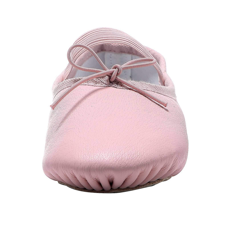 Linodes Leather Ballet Shoes/Ballet Slippers/Dance Shoes (Toddler/Little/Big Kid/Women) 8 Toddler Pink - BeesActive Australia