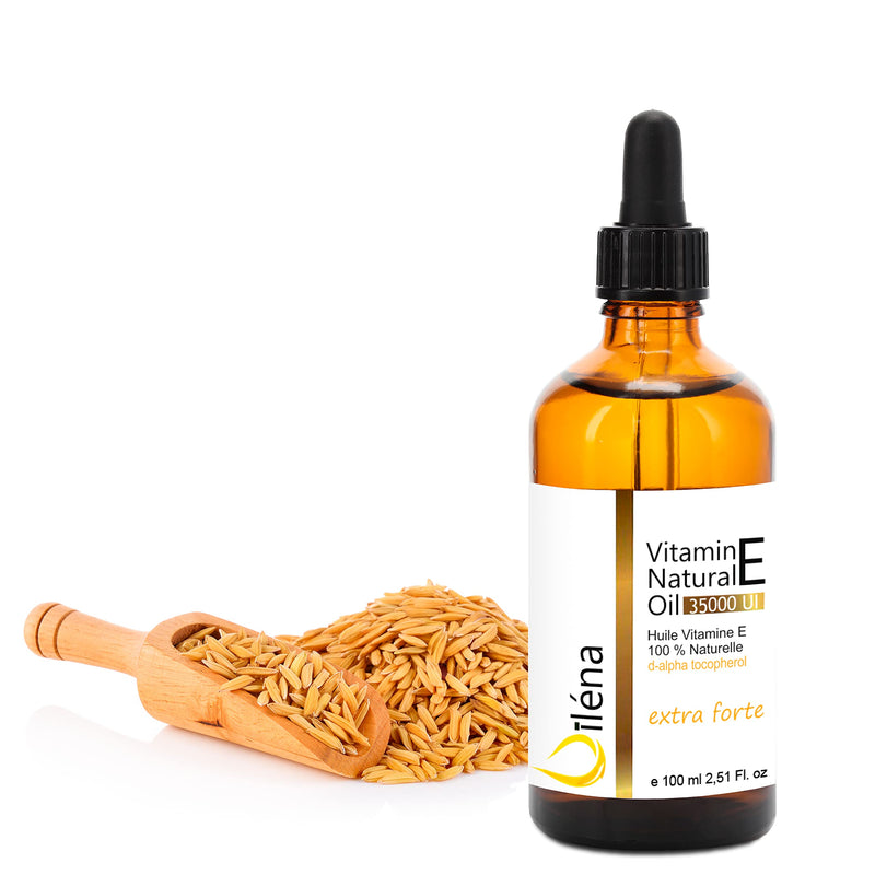 Extra Strong Vitamin E Oil 100ml d-Alpha Tocopheryl 100% Natural Non-GMO, Skin, Hair, Nails Care - BeesActive Australia
