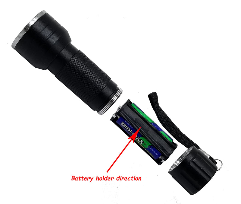 UV Flashlight 21 LED Ultraviolet for Dog Cat Urine, Dry Stains, Bed Bug Detector, Odor Eliminator - BeesActive Australia