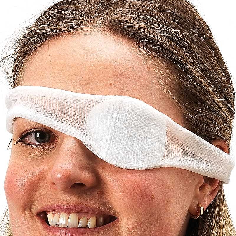 HypaCover Sterile Eye Pad Dressing Bandage (Pack of 6) 10x8 cm (Pack of 6) Dressing, 10 x 8cm - Pack of 6 - BeesActive Australia