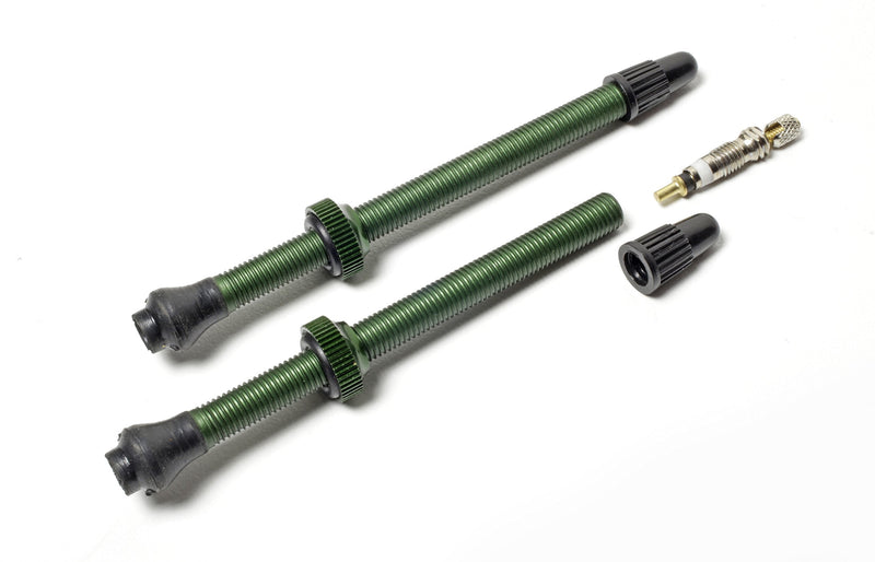 Tubeless Valve Stem - Super Light Alloy - Pair - Choose Color/Size - BeesActive Australia