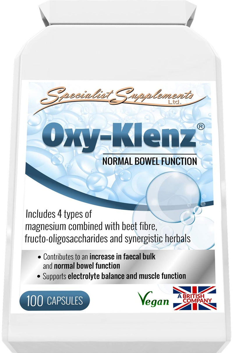 Specialist Supplements Oxy-Klenz Healthy Bowel Function 100 Capsules (Pack of 2) - BeesActive Australia