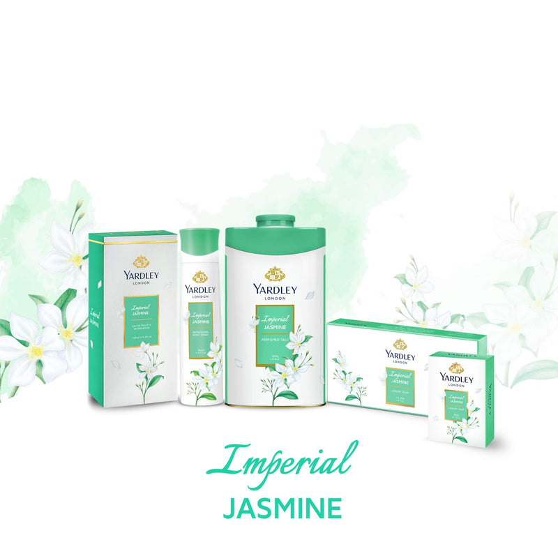 Yardley Jasmine Perfumed Talc, 250 g - BeesActive Australia