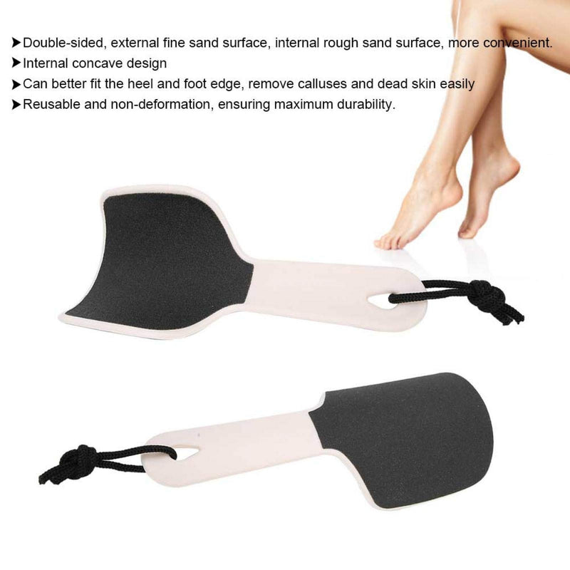 Foot File Foot Rasp Convenient Durable Pedicure Tool for Foot Care for Dead Skin for Home Use for Men and Women (Beige) Beige - BeesActive Australia