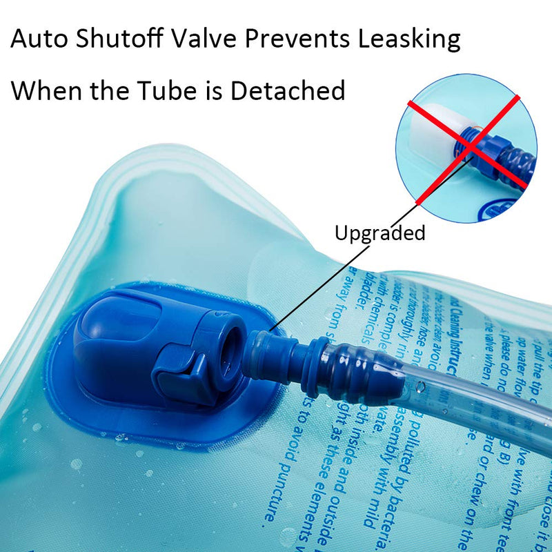 Hydration Bladder, 2 Liter Leak Proof Water Bladder, Water Reservoir for Hydration Pack - BeesActive Australia