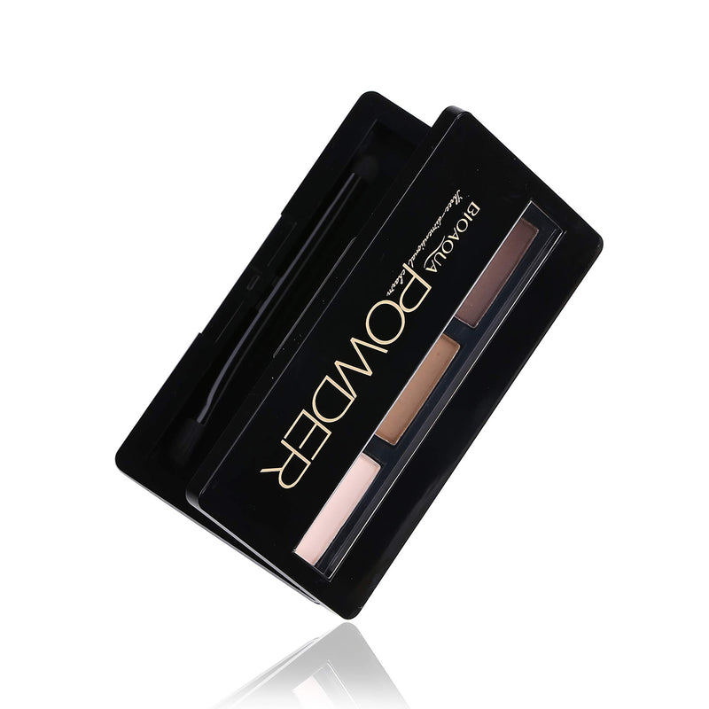 FANICEA Eyebrow Powder with Brush and Eyeliner Concealer Pencil Kit 3 Colors Professional Longwearing Natural High Pigmented Cruelty Free Soft Beauty Eye Makeup Palette Set for Perfect Brows - BeesActive Australia