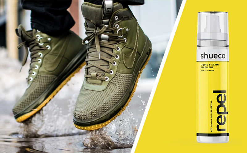 shueco Shoe Protector Waterproofing Spray | Liquid and Stain Repellent, 100ml Repel - BeesActive Australia