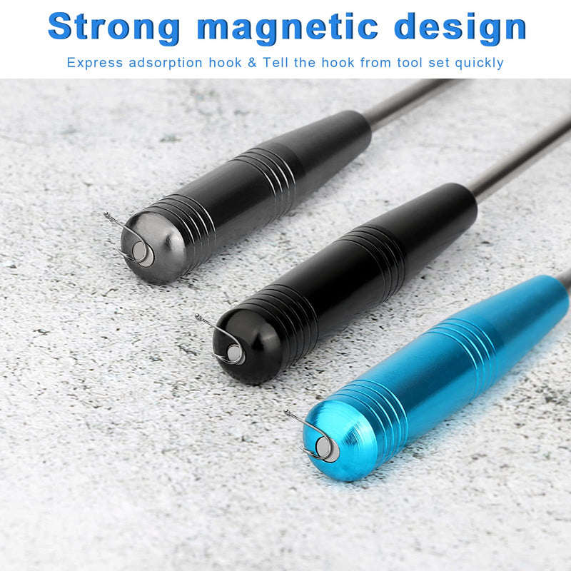 Dilsuaco Fish Hook Remover, 3PCS Fishing Hook Remover Tool kit for Fishing Accessories Pro Fishing Hooks Security Device Extractor Fish Hook Quick Remover Tool Kit Fast Decoupling (3 Colors) Mix - BeesActive Australia