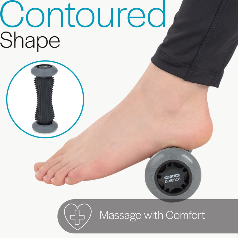 Core Balance Foot Massager Massage Roller for Plantar Fasciitis, Circulation Booster, Reflexology, Treat Feet, Wrists and Forearms - BeesActive Australia