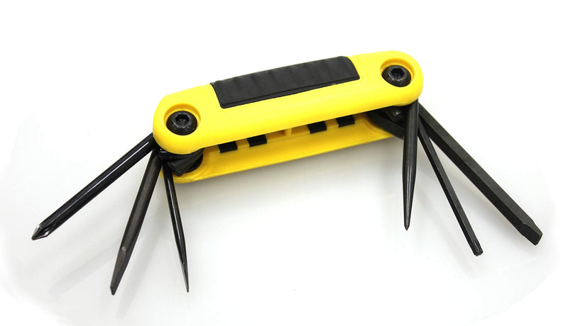 EKLIND 25461 Ergo-Fold Fold-up Screwdriver - 6pc set - BeesActive Australia