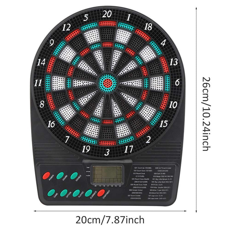 Huakii ?????????????????? ???????? 545g Mini Scoring Dartboard, Mini Dartboard, LCD Display Screen Bar for Leisure Entertainment Family - BeesActive Australia
