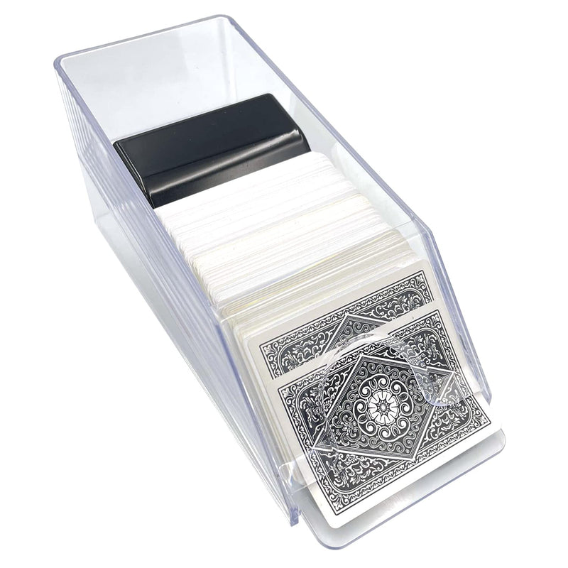 SEETOOOGAMES 4 Deck Clear Blackjack Dealing Shoe - BeesActive Australia