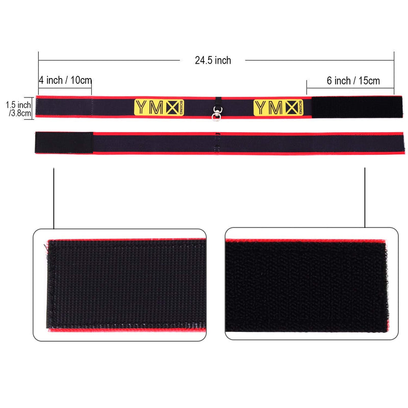 YMX BOXING Ultimate Reflex Ball Set - 4 React Reflex Ball Plus 2 Adjustable Headband, Great for Reflex, Timing, Accuracy, Focus and Hand Eye Coordination Training for Boxing, MMA and Krav Mega Black/Yellow/Red/Green - BeesActive Australia
