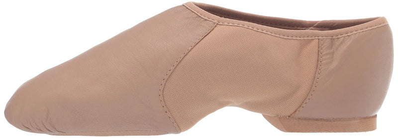 [AUSTRALIA] - Bloch Dance Women's Neo-Flex Leather and Neoprene Slip On Split Sole Jazz Shoe 8.5 Tan 