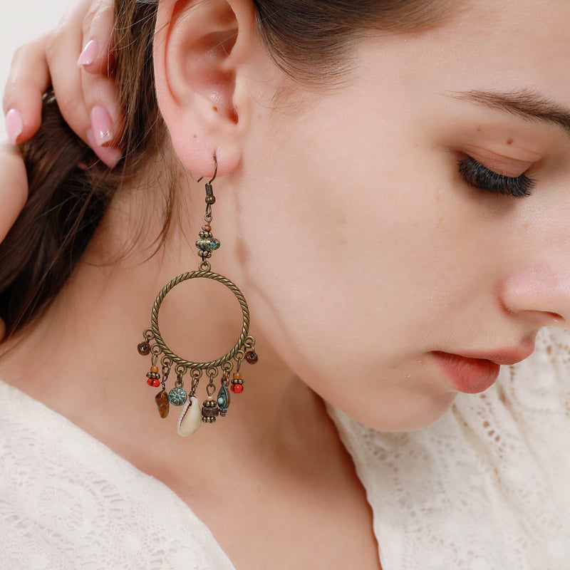 Itcoery Boho Earrings for Women Vintage Bohemian Earrings - BeesActive Australia