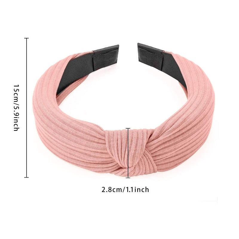 Haquno Headbands for Women 10 Packs Fabric Hair Band Accessories Elastic Head Wrap Cute Outdoor Hair Accessories - BeesActive Australia