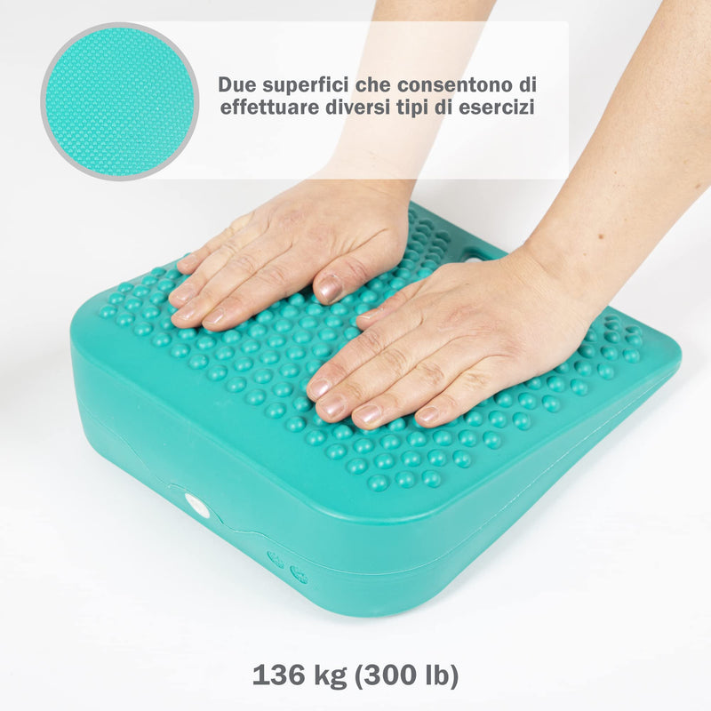 Gima 47095 - Balance Wedge Cushion, Air Filled, for Correct Posture, Back Support, Pilates, Ergonomic Sitting. - BeesActive Australia