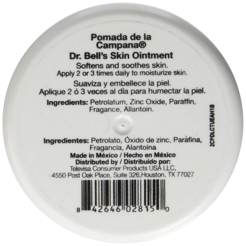 Dr. Bells Pomade Pomada De La Campana - Dry Skin - Melasma 2.6 Oz - BeesActive Australia