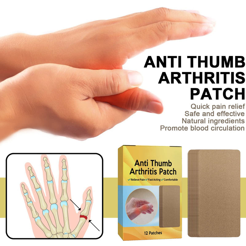 Thumb Joint Care Patch,Finger Joint Care Patch,Wrist Joint Care Patch,Wrist Pain Relief Patch,Thumb Pain Relief Patch,Finger Joint Pain Relief Patch,Thumb Valgus Swelling Pain Relief Patch - BeesActive Australia