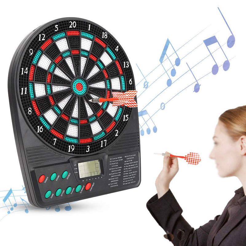 Huakii ?????????????????? ???????? 545g Mini Scoring Dartboard, Mini Dartboard, LCD Display Screen Bar for Leisure Entertainment Family - BeesActive Australia