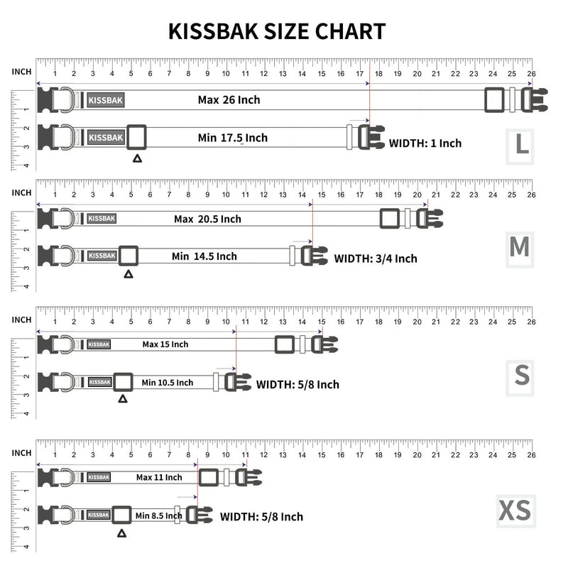 KISSBAK Dog Collar for Small-Medium-Large Dogs - Special Design Cute Girl Dog Pet Collar Soft Adjustable Fancy Floral Girl Puppy Dog Collars Medium - BeesActive Australia