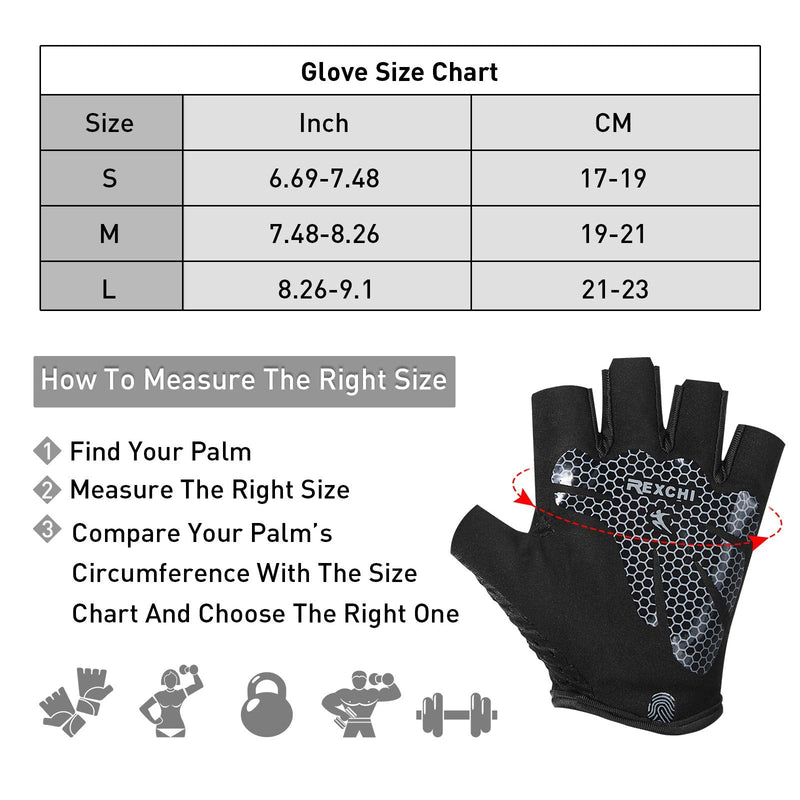2 Pairs Workout Gloves Women Adjustable Weight Lifting Gloves Gym Exercise Workout Gloves Breathable Training Gloves for Men and Women Fitness, Biking, Pull up, Cycling Black, Pink Medium - BeesActive Australia