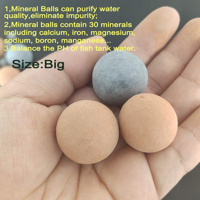 Tourmaline Balls for Betta Fish Tank Accessories.Shrimp Mineral Freshwater Aquarium Tank.Mineral Supplement Substrate.Decorate Fish Bowl Balls,Snail,Betta Fish Goldfish Food,Live Shrimp Food. - BeesActive Australia