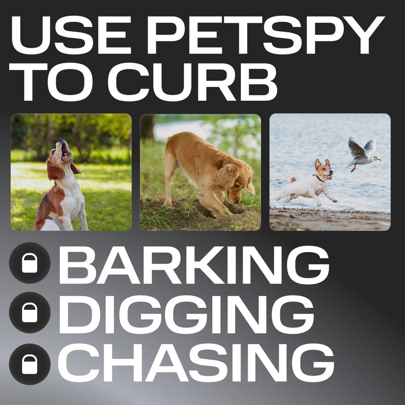 PetSpy Dog Barking Control Devices N10 - Ultrasonic Dog Bark Deterrent for Indoor & Outdoor with 16.4 Feet Range - Puppy & Dog Trainer with 2 Frequency Modes & Training Cards - BeesActive Australia