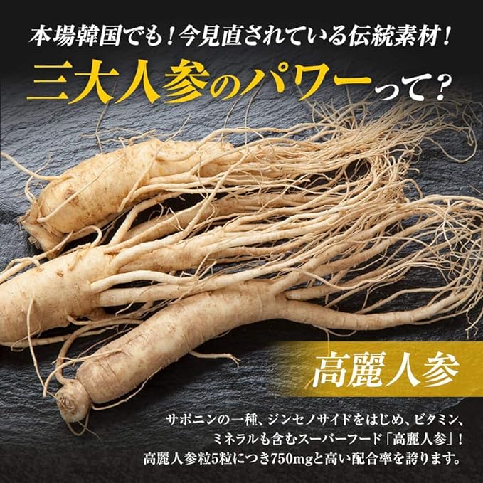 Yuuki Pharmaceutical Ginseng 24-30 Day Supply 120 Tablets Supplements Ezoukogi Kanka Tablets - BeesActive Australia