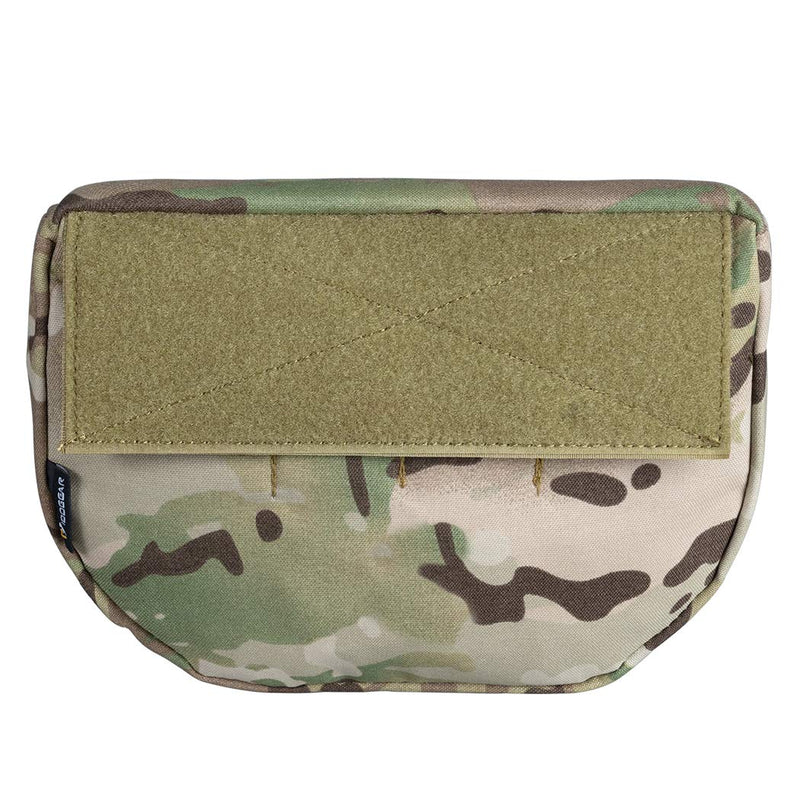 [AUSTRALIA] - IDOGEAR Tactical Dump Drop Pouch Utility Bag Tool Bag for JPC CPC AVS Tactical Vest Airsoft Hunting Skirmish Outdoor Sports A:Multicam 