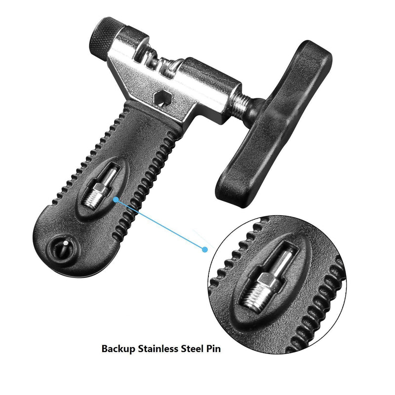 Oumers Universal Bike Chain Tool with Chain Hook, Road and Mountain Bicycle Chain Repair Tool, Bike Chain Splitter Cutter Breaker, Bicycle Remove and Install Chain Breaker Spliter Chain Tool - BeesActive Australia