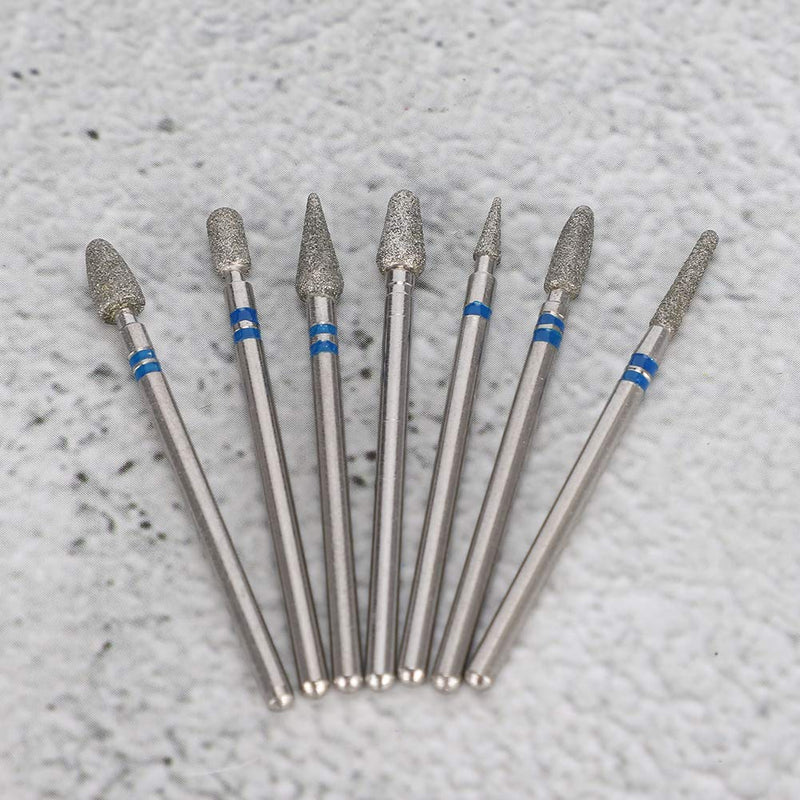 No Dust Pollution Nail Drill Bits, Nail Art Drill Bit, Stable Performance Efficient Beauty Salon for Home(NO.08) NO.08 - BeesActive Australia