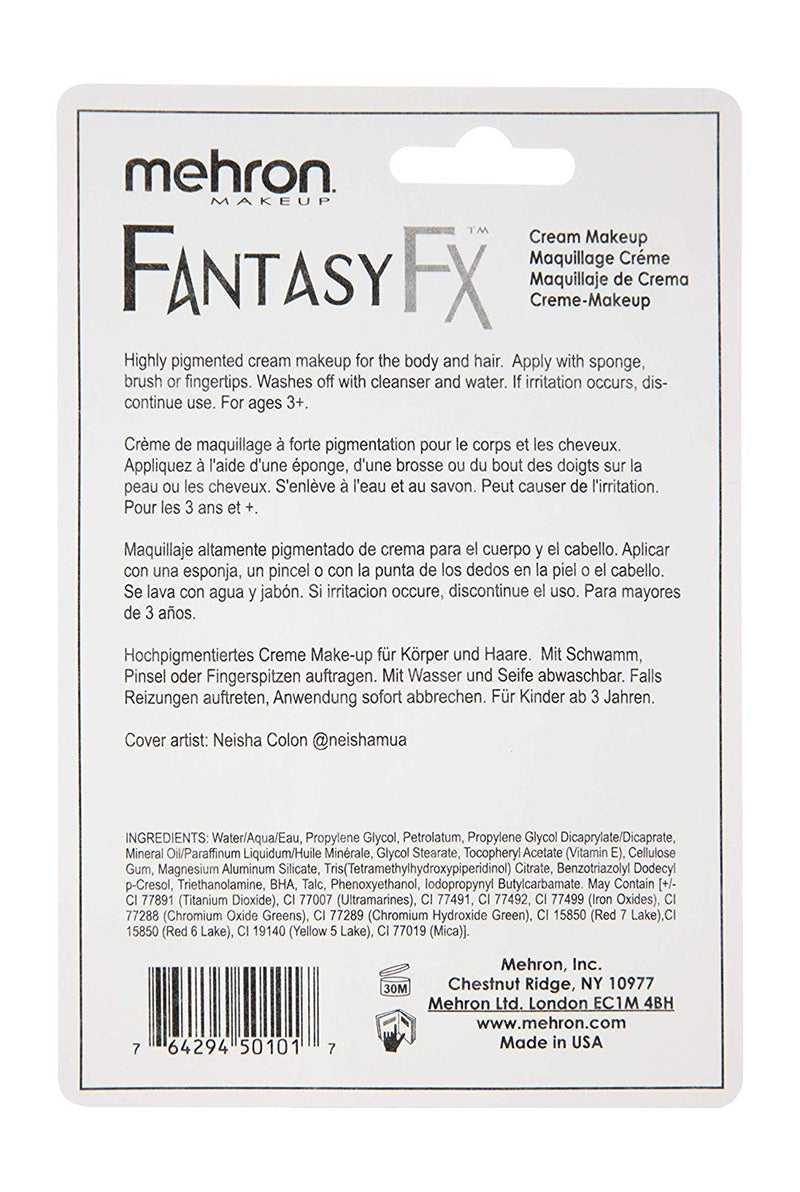 Mehron Makeup Fantasy F/X Water Based Face & Body Paint (1 oz) (White) White - BeesActive Australia