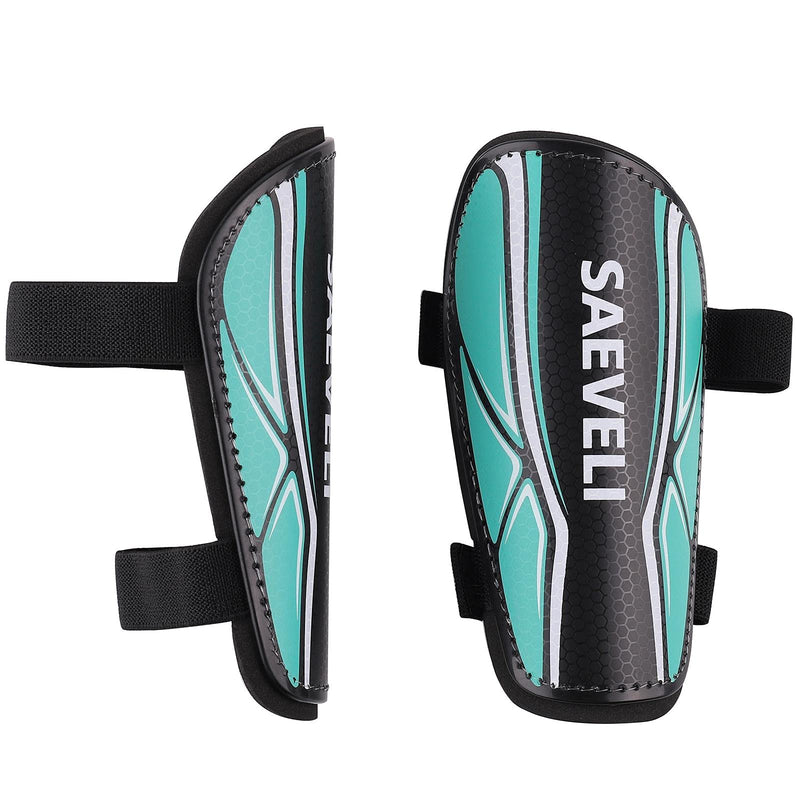 Saeveli Soccer Shin Guards for Toddlers Kids Youth - Lightweight and Durable Shin Pads with Adjustable Straps for Kids 2-14 Years Old Boys and Girls Small Black - BeesActive Australia