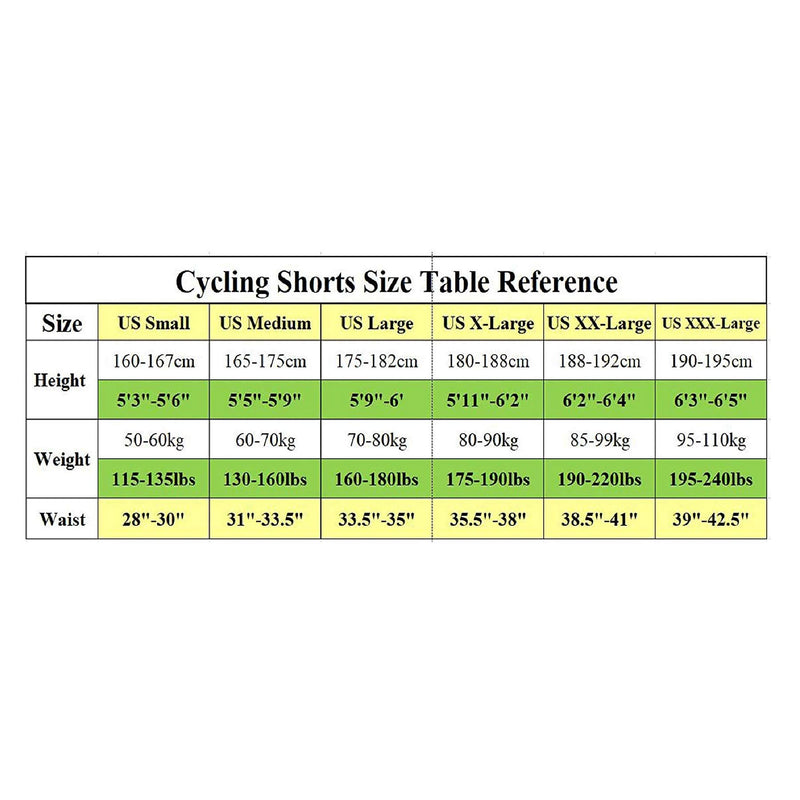 sponeed Men Bike Shorts Road Cycling Bottoms Red Multi Medium - BeesActive Australia