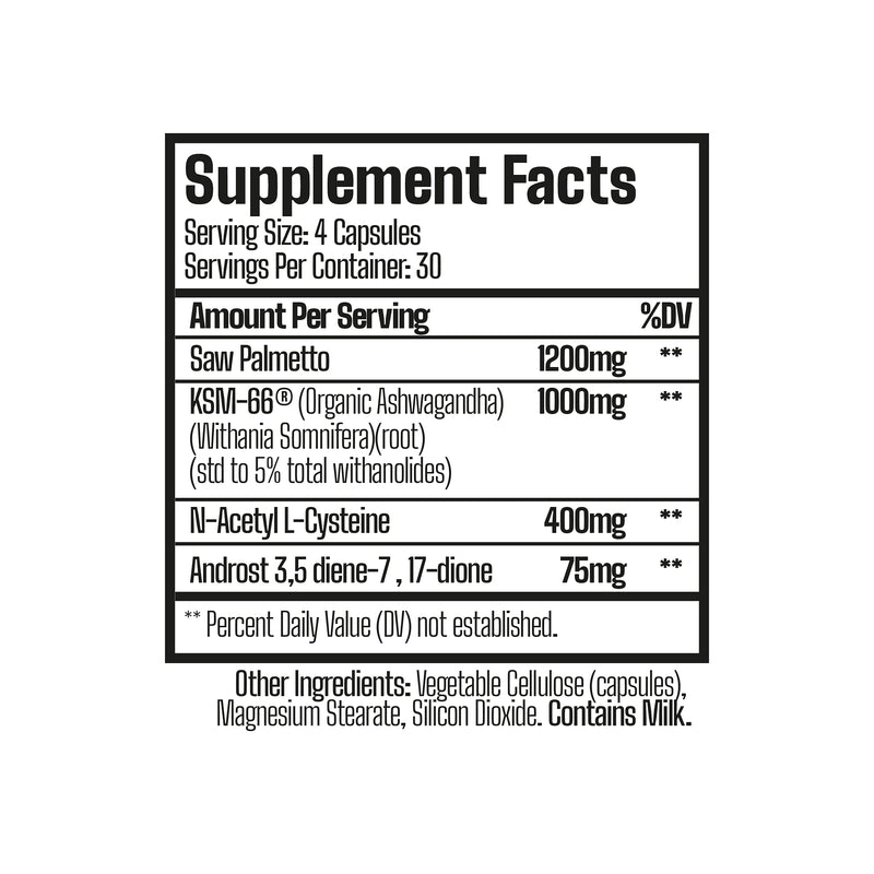 Muscle Rage Regenerate Testosterone Supplement Capsules, 120-Count - BeesActive Australia