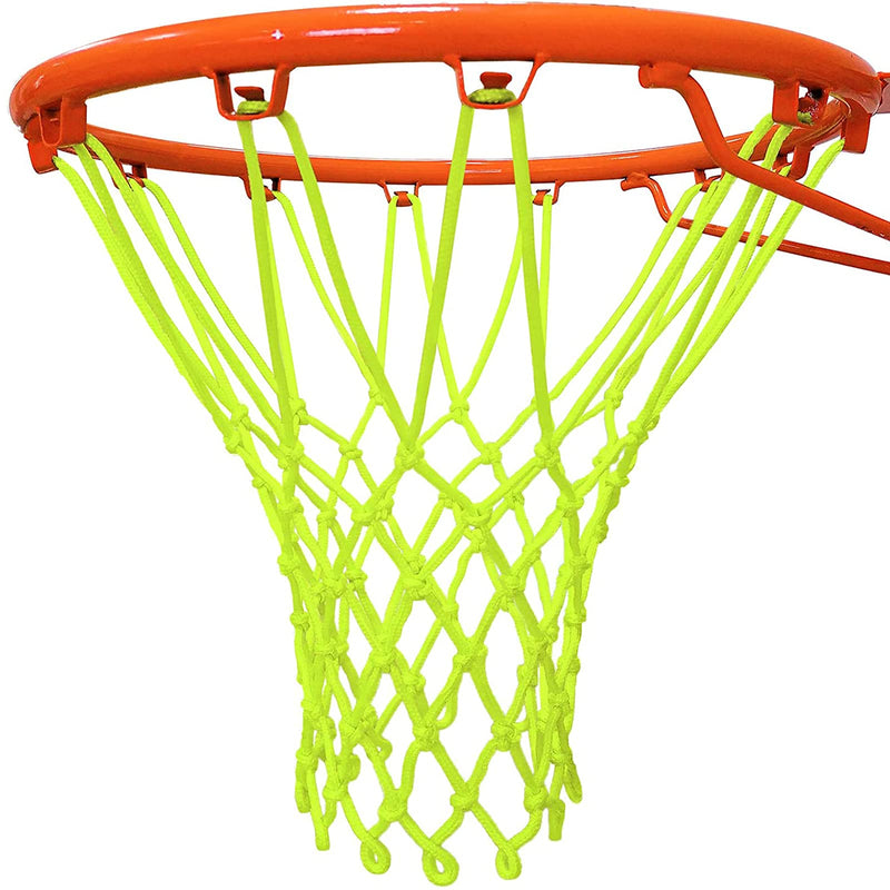 NEIJIANG Glow Basketball Net, Nightlight Basketball Net Luminous Outdoor Portable Sun Powered Sport Nylon - BeesActive Australia