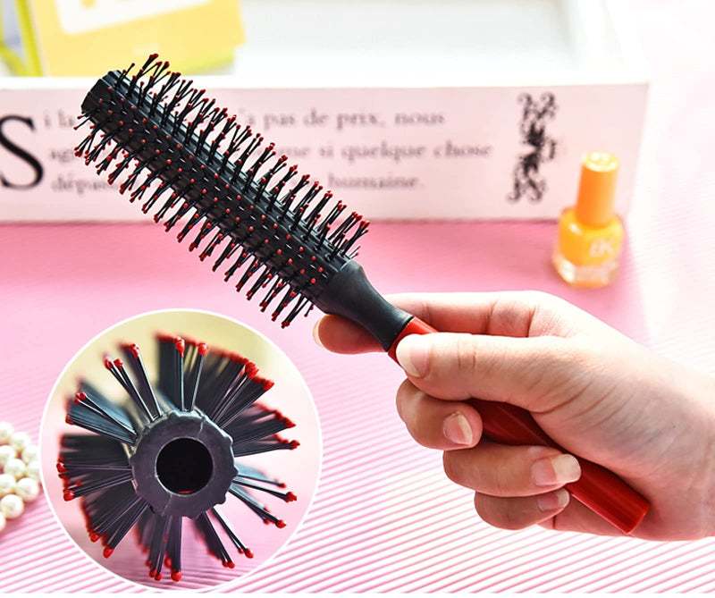 Professional Quiff Roller, Anti-Static Roll Hair Brush for Blow Drying Hair Styling Tool,Curl and Dry Hair - BeesActive Australia