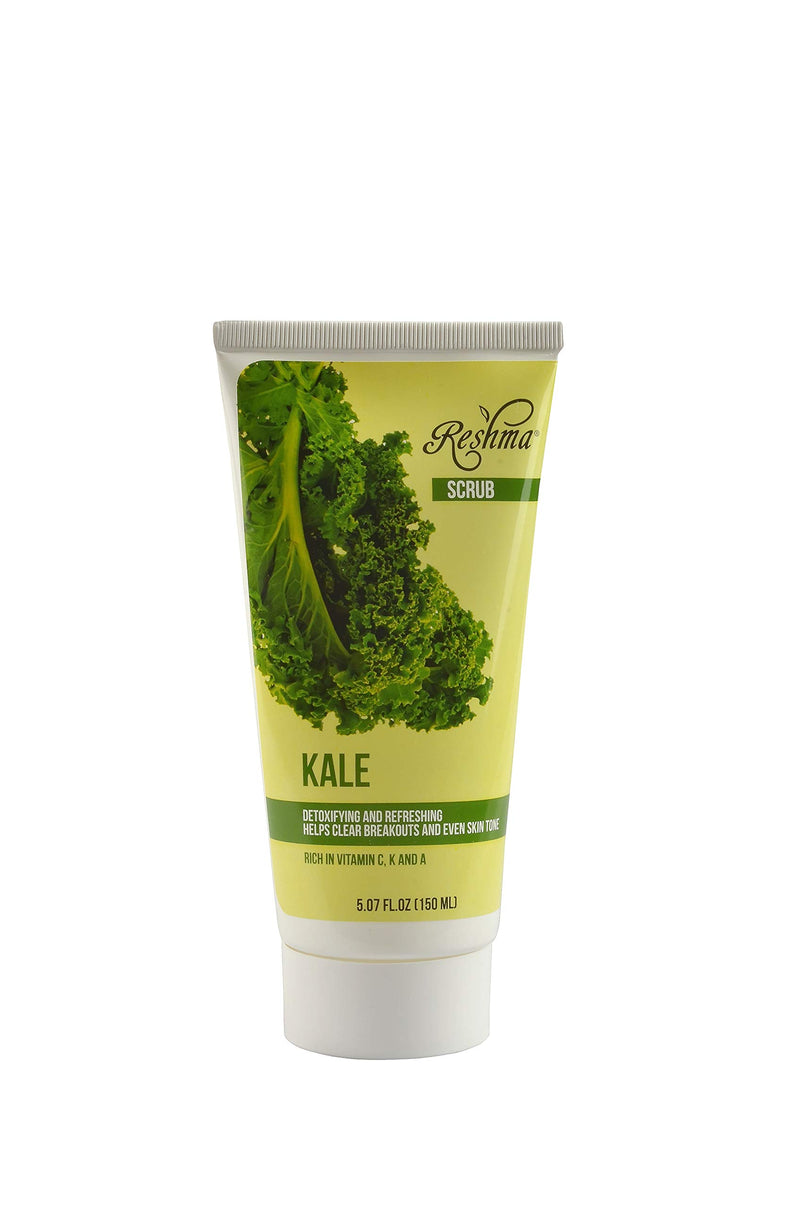 Reshma Beauty Kale Scrub | Vitamin Rich with Antioxidant Properties to Support Luminous Skin | Promotes Even, Radiant, and Smooth Skin | Paraben and Cruelty-Free, Pack of 1 - BeesActive Australia