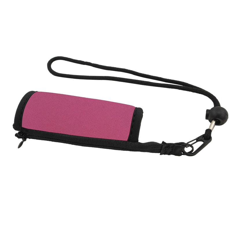 Pair of Pink Padded Neoprene Crutch Handle Covers for Comfort with Wrist Strap - by Lifeswonderful - BeesActive Australia