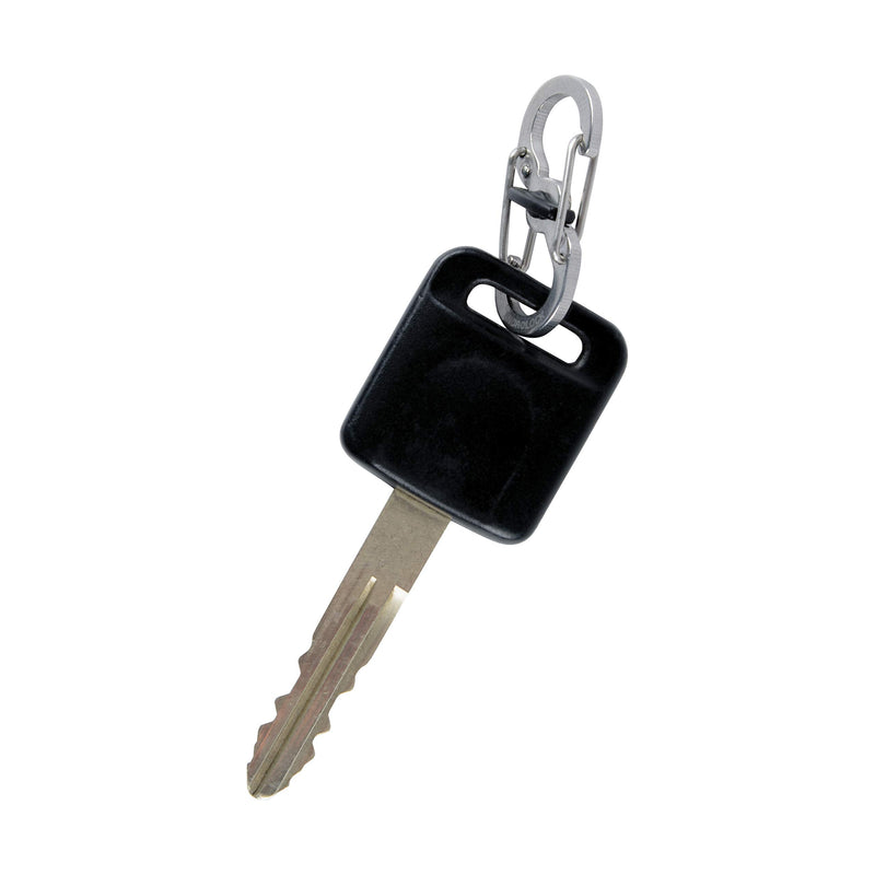 Nite Ize S-Biner MicroLock, Locking Key Holder, Stainless-Steel 2-Pack - BeesActive Australia