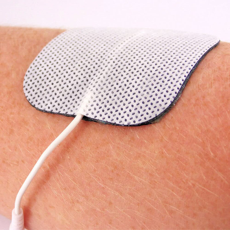 Tens Electrodes White Pads x 4 by Healthcare World for TPN Neurotrac Tenscare Flexi Libra TENS Machines - BeesActive Australia