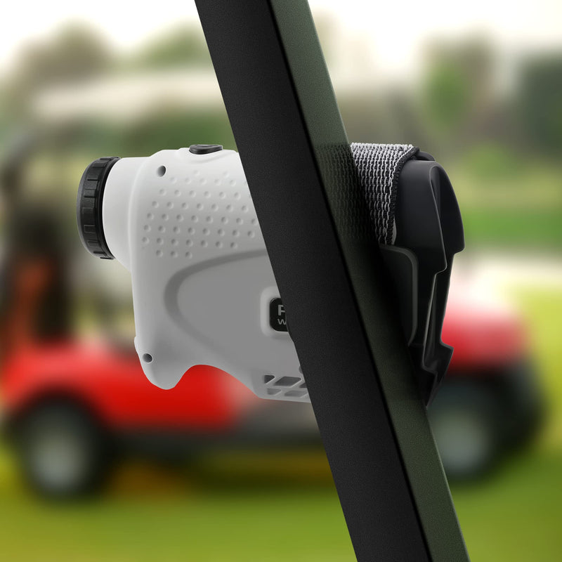 Gogogo Sport Vpro Magnetic Golf Rangefinder Holder Mount Strap, Adjustable Range Finder Strap/Holder/Band Fits Most Types, Strong Magnet for Easily Stick Rangefinder on Golf Cart/Bar/Club Black - BeesActive Australia