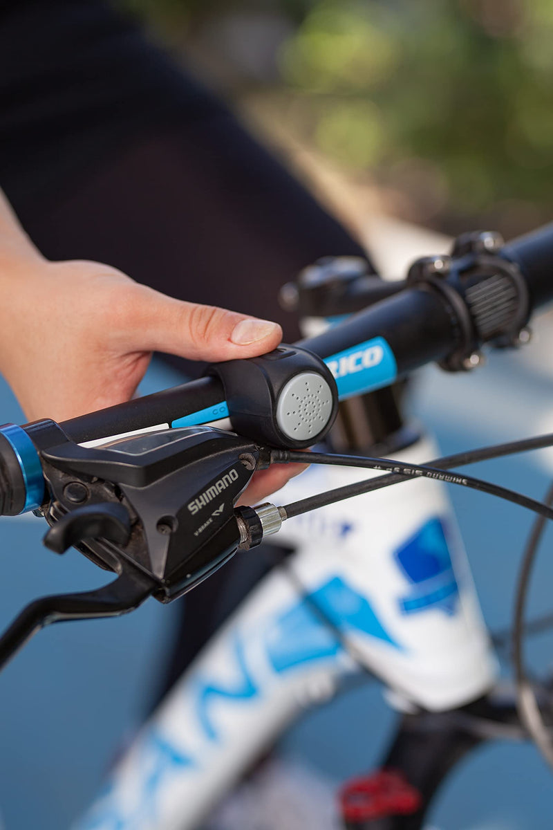 Bicycle Bell for Handlebars -95dB Bicycle Horn 2 Sound Modes Loud Bike Horn -Waterproof Electric Bike Bell for Kids and Adults, Easy to Install Made Silicone by Ryders Recreation Black - BeesActive Australia