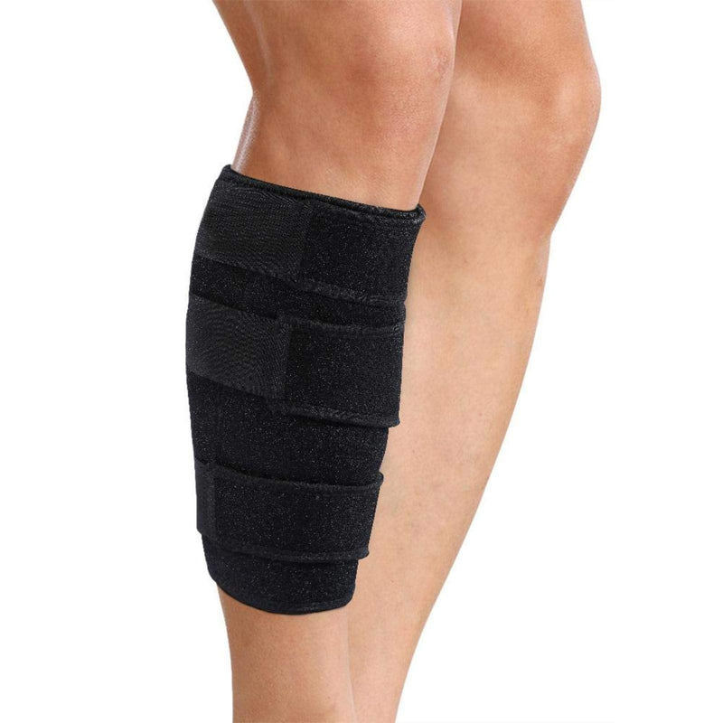 EBTOOLS Shin Protector Sore Shin - Black Calf Brace, Calf Compression Brace Shin Splint Sleeve Support Lower Leg Wrap Muscle - BeesActive Australia